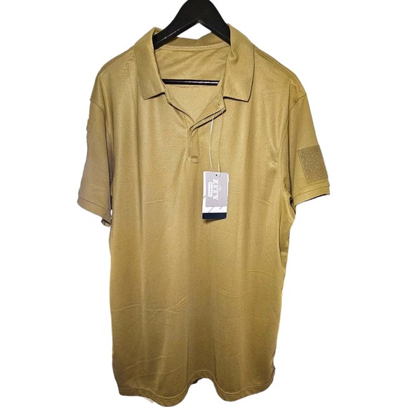 ZITY  Mens Polo Shirt Short Sleeve Sports Golf Tennis T-ShirtSize XL - Picture 2 of 9